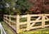 Picture of 3 Rail  Board Fence Photo Gallery