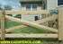 Picture of 4 Rail Crossbuck Fence Photo Gallery