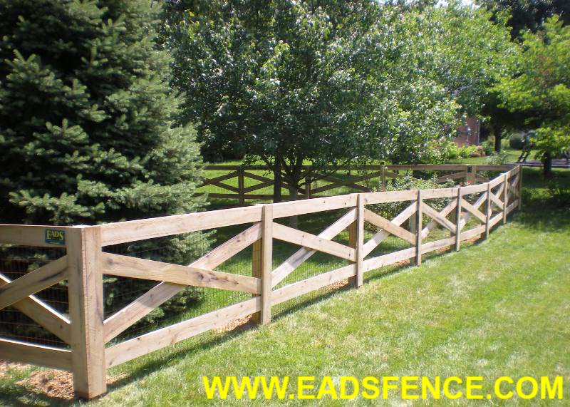 Buck And Rail Fence Design