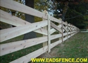 Picture of 5 Rail Crossbuck Fence Photo Gallery