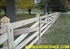 Picture of 5 Rail Crossbuck Fence Photo Gallery