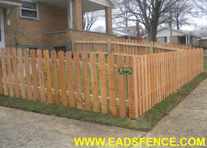 4 ft dog eared fence sale