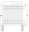 Picture of 72" S1 Bennington Drawing