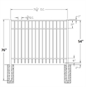 Picture of 54" S4 Saybrook Drawing