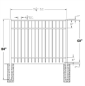 Picture of 60" S4 Saybrook Drawing