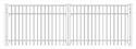 Picture of S4 Saybrook Double Gates Drawing