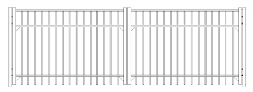 Picture of S4 Saybrook Double Gates Drawing