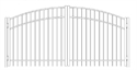 Picture of S4 Saybrook Greenwich Arched Double Gates Drawing