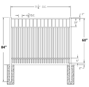 Picture of 60" S7 Horizon Drawing