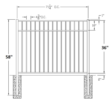 Picture of 36" S9 Storrs Drawing