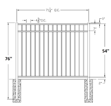 Picture of 54" S9 Storrs Drawing