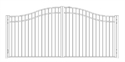 Picture of S9 Storrs Woodbridge Arched Double Gates Drawing