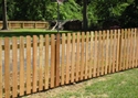 Picture for category Wood Picket Fence Photo Galleries
