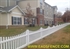 Picture of Vinyl Picket Fence Photo Gallery