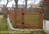 Picture of Vinyl Picket Gates Photo Gallery