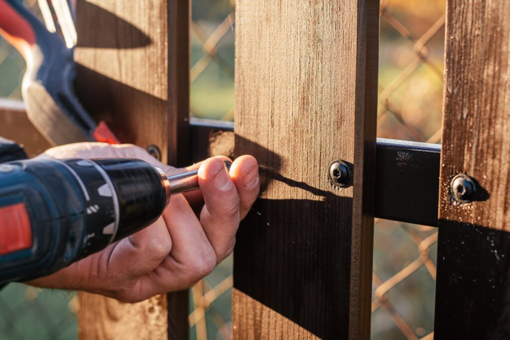 Eads fence maintenance and repair.
