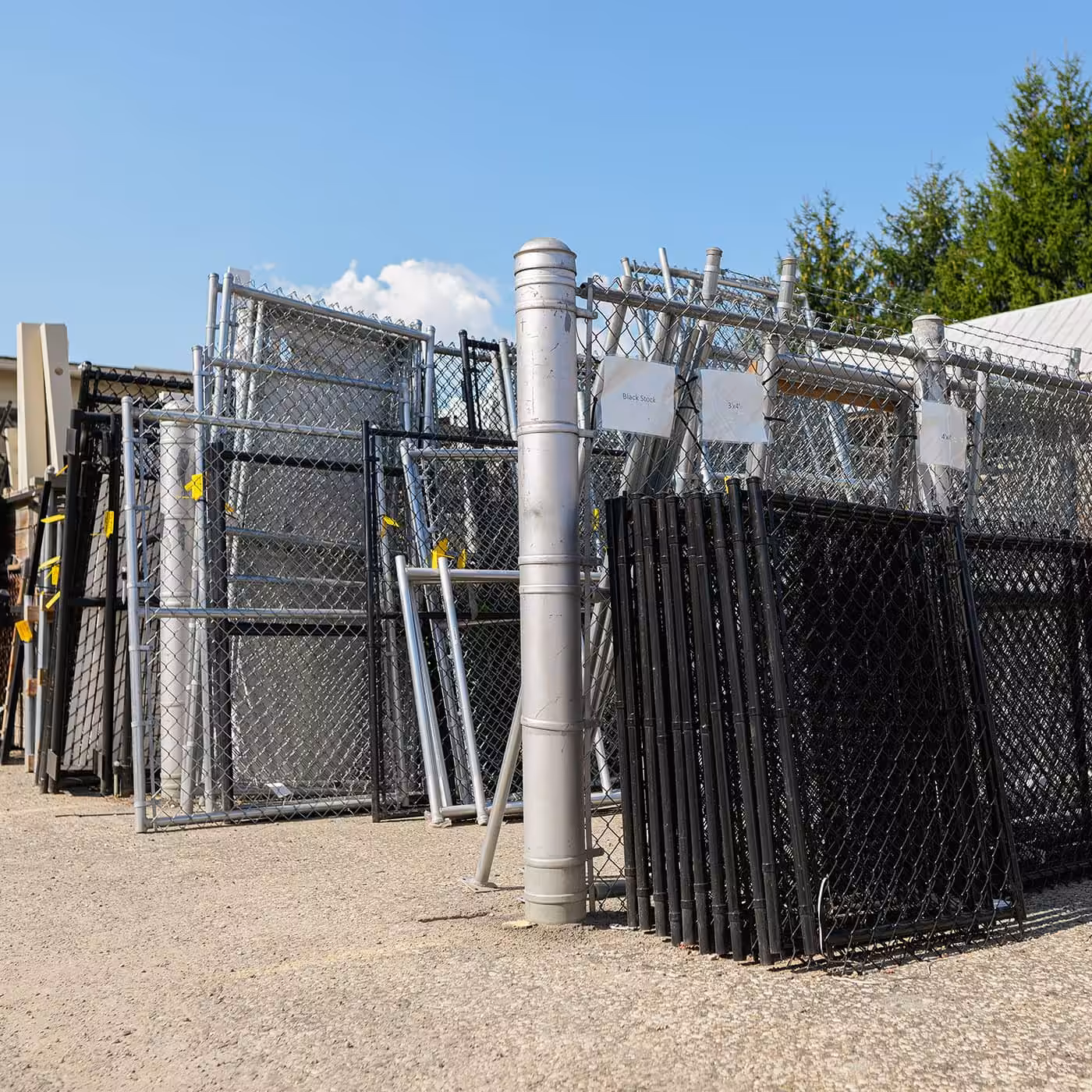 Eads fence's extensive selection.
