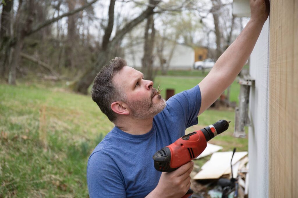 DIY fencing.